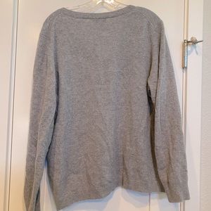 Nordstrom Cashmere sweater Heather grey Size XXL